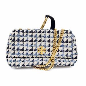 Tory Burch Small Kira Tweed Multi Convertible Shoulder Bag